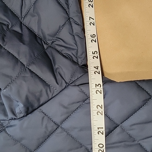 Brooks Brothers 346 Size L Quilted Zip/Button Closure Hidden Hood Jacket, EUC - Picture 4 of 13
